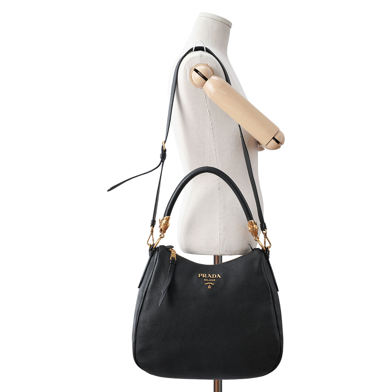 PRADA(USED)프라다 비텔로 다이노 호보백