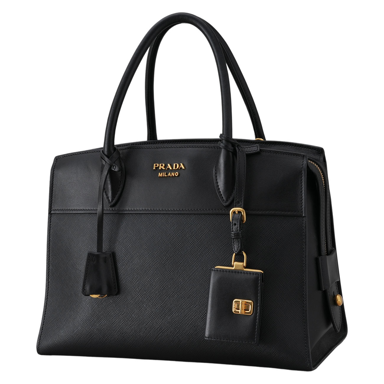 PRADA(USED)프라다 사피아노 에스플러네이드 토트겸 숄더백