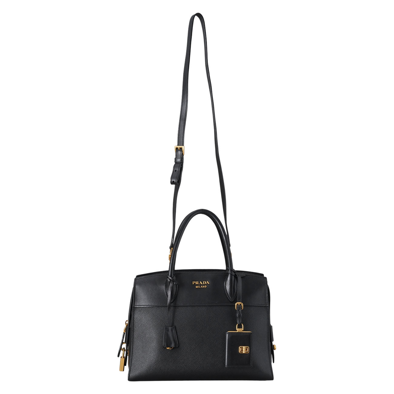 PRADA(USED)프라다 사피아노 에스플러네이드 토트겸 숄더백