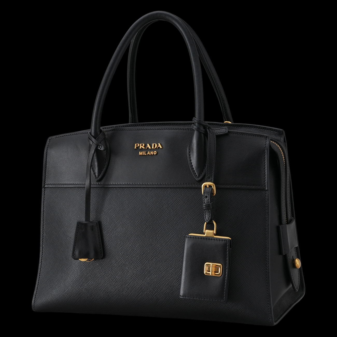 PRADA(USED)프라다 사피아노 에스플러네이드 토트겸 숄더백