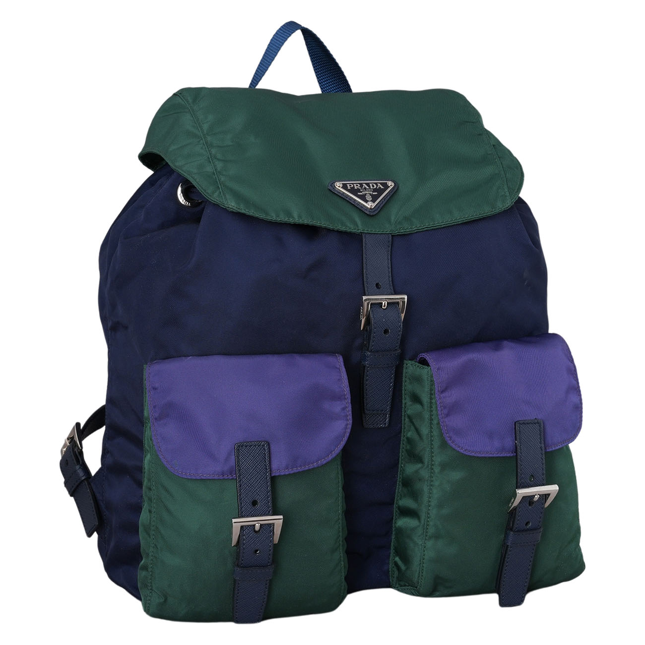 PRADA(USED)프라다 1BZ811 리나일론 투포켓 백팩
