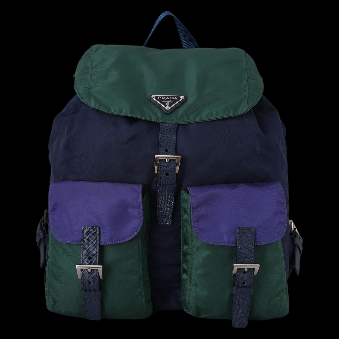 PRADA(USED)프라다 1BZ811 리나일론 투포켓 백팩