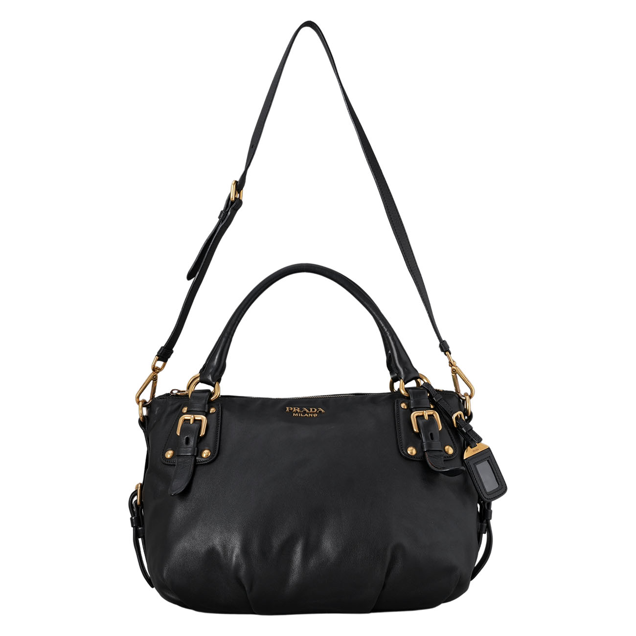 PRADA(USED)프라다 BR4281 소프트 로고 숄더백