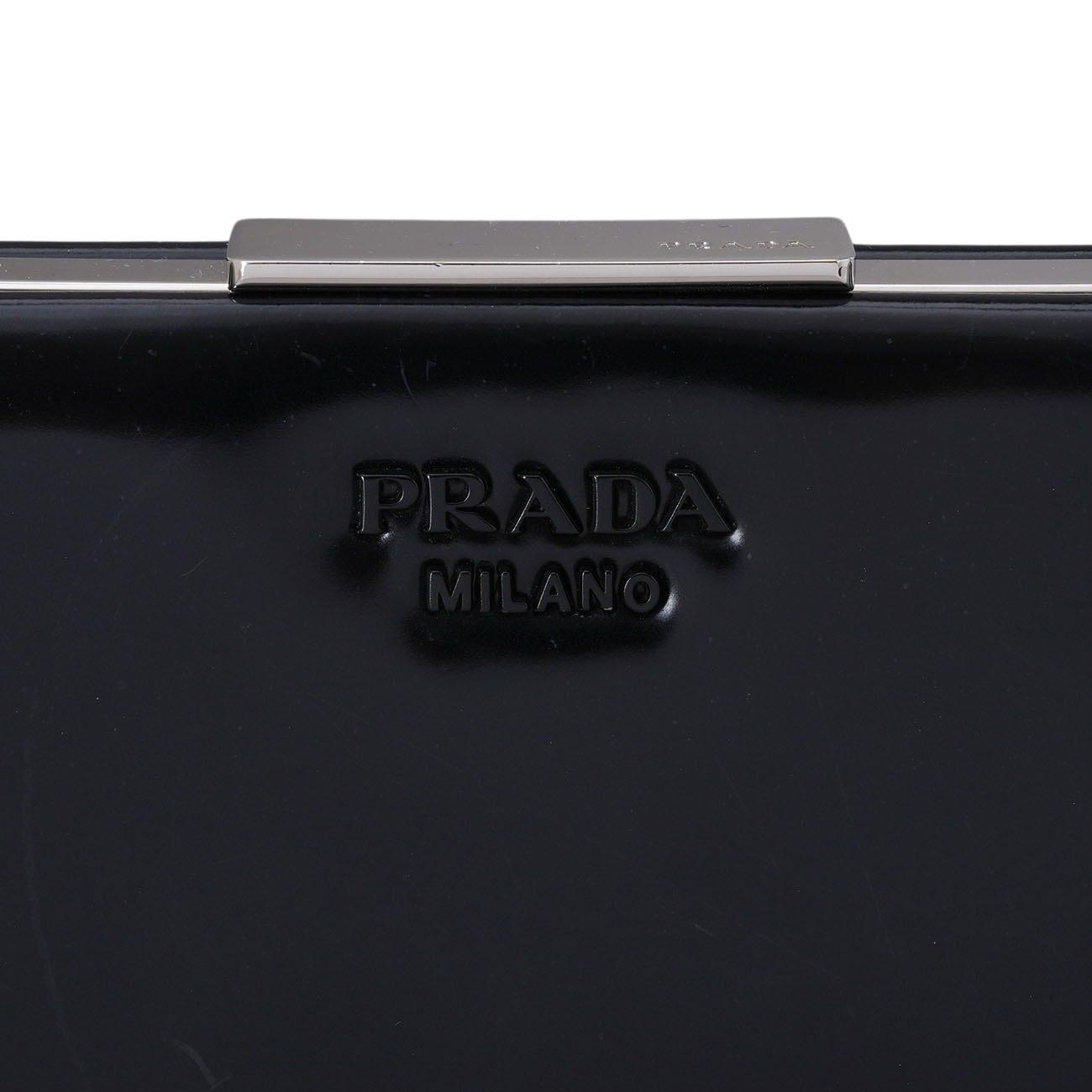 PRADA(USED)프라다 1BK001 메탈 프레임 숄더백