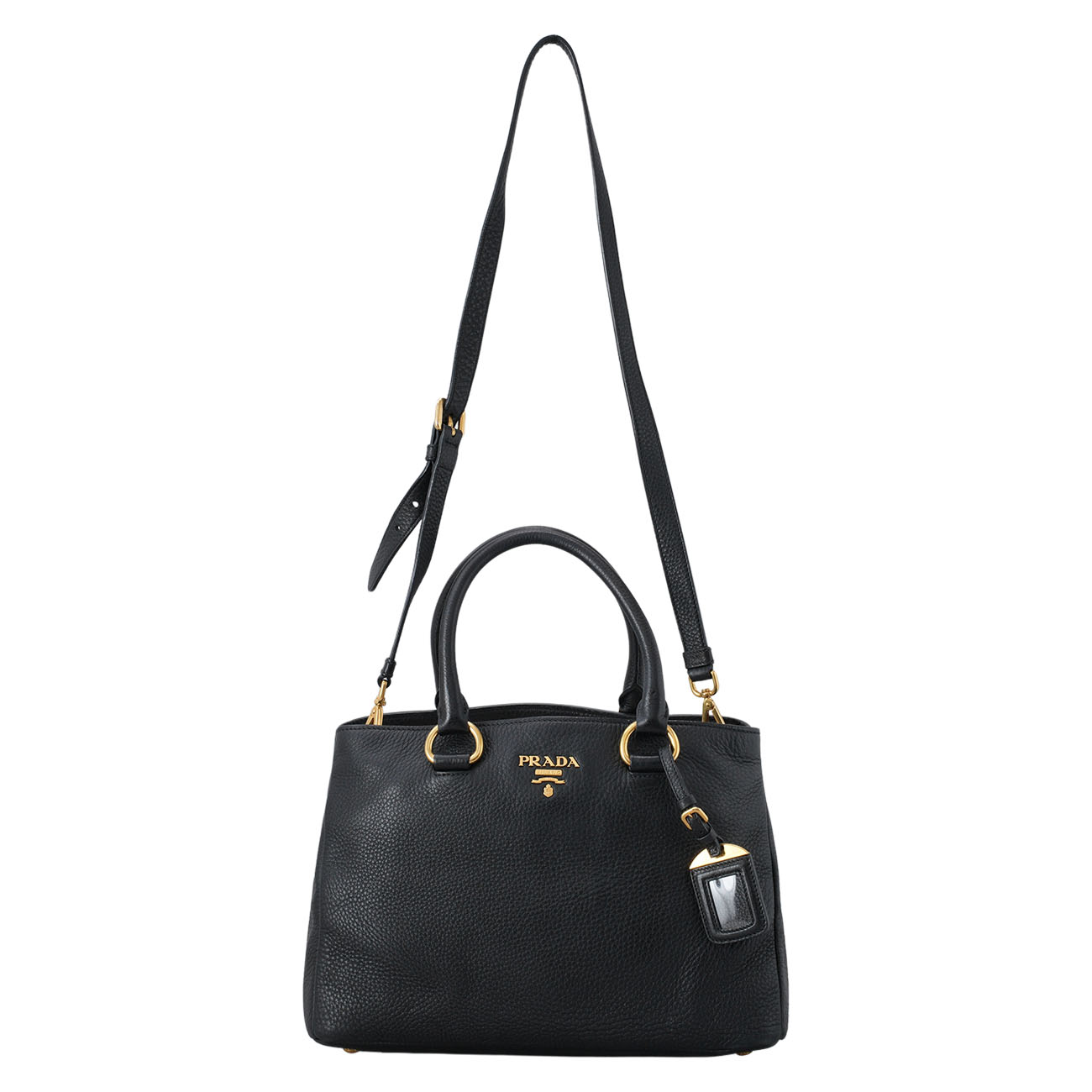 PRADA(USED)프라다 BN2878 비텔로 다이노 토트겸 숄더백