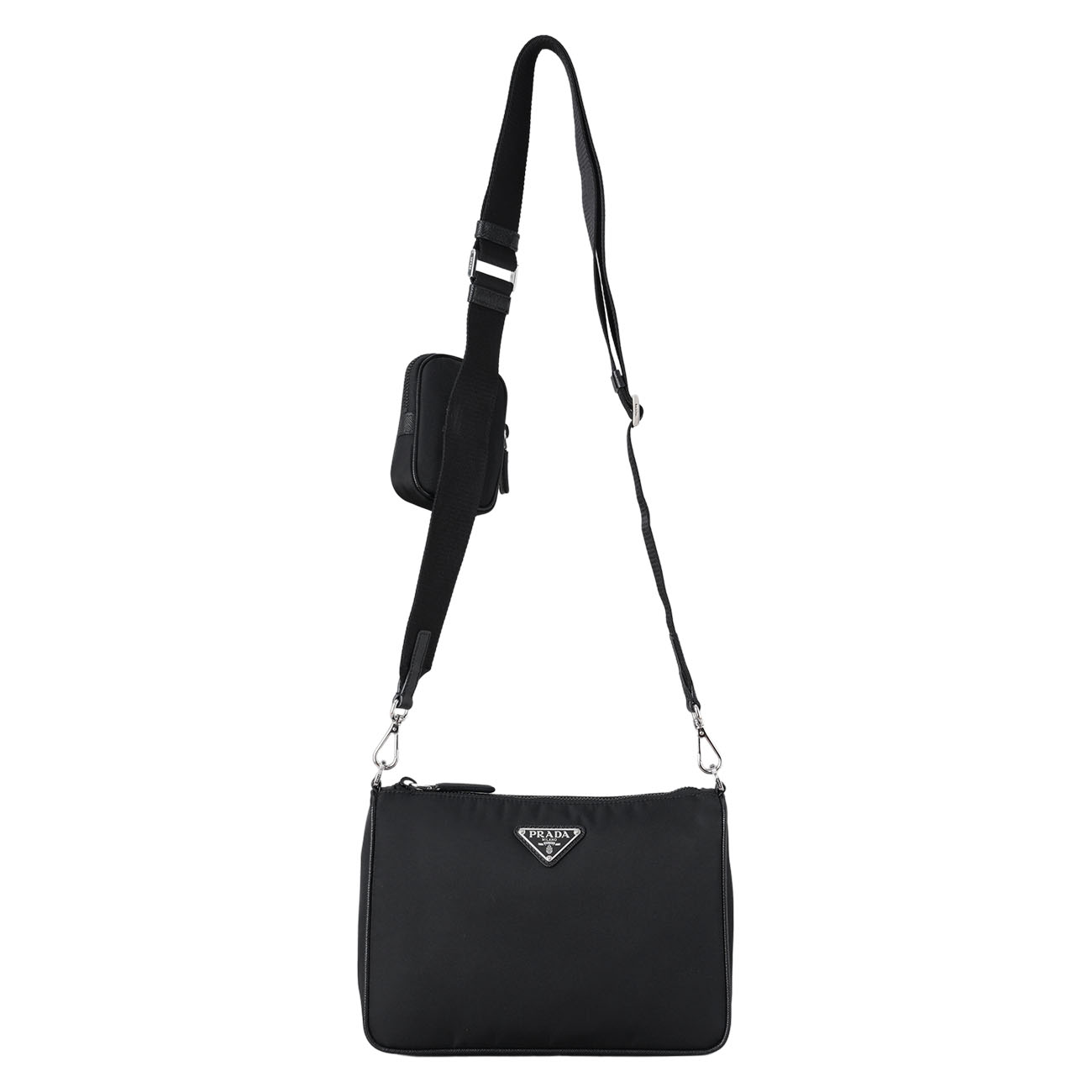PRADA(USED)프라다 2VH113 나일론 테수토 크로스백