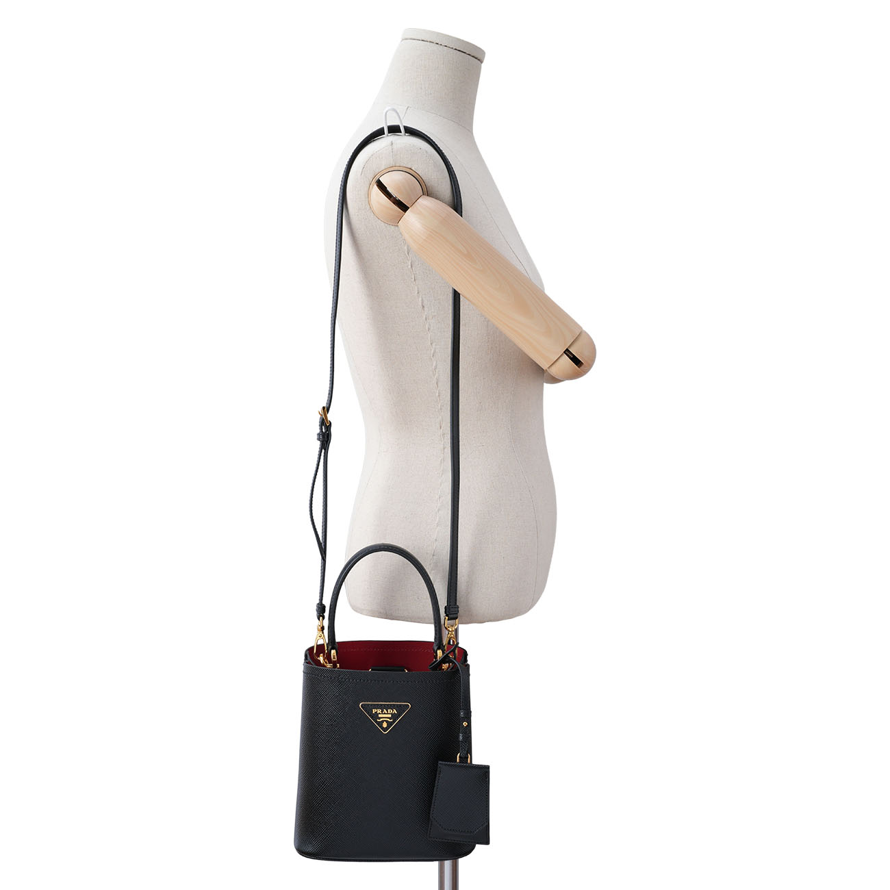 PRADA(USED)프라다 사피아노 파니에 토트겸 숄더백