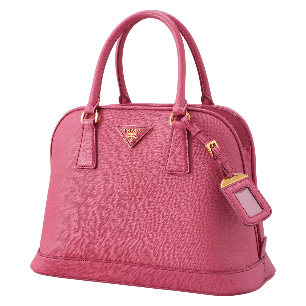PRADA(USED)프라다 BN2567 사피아노 돔 럭스백