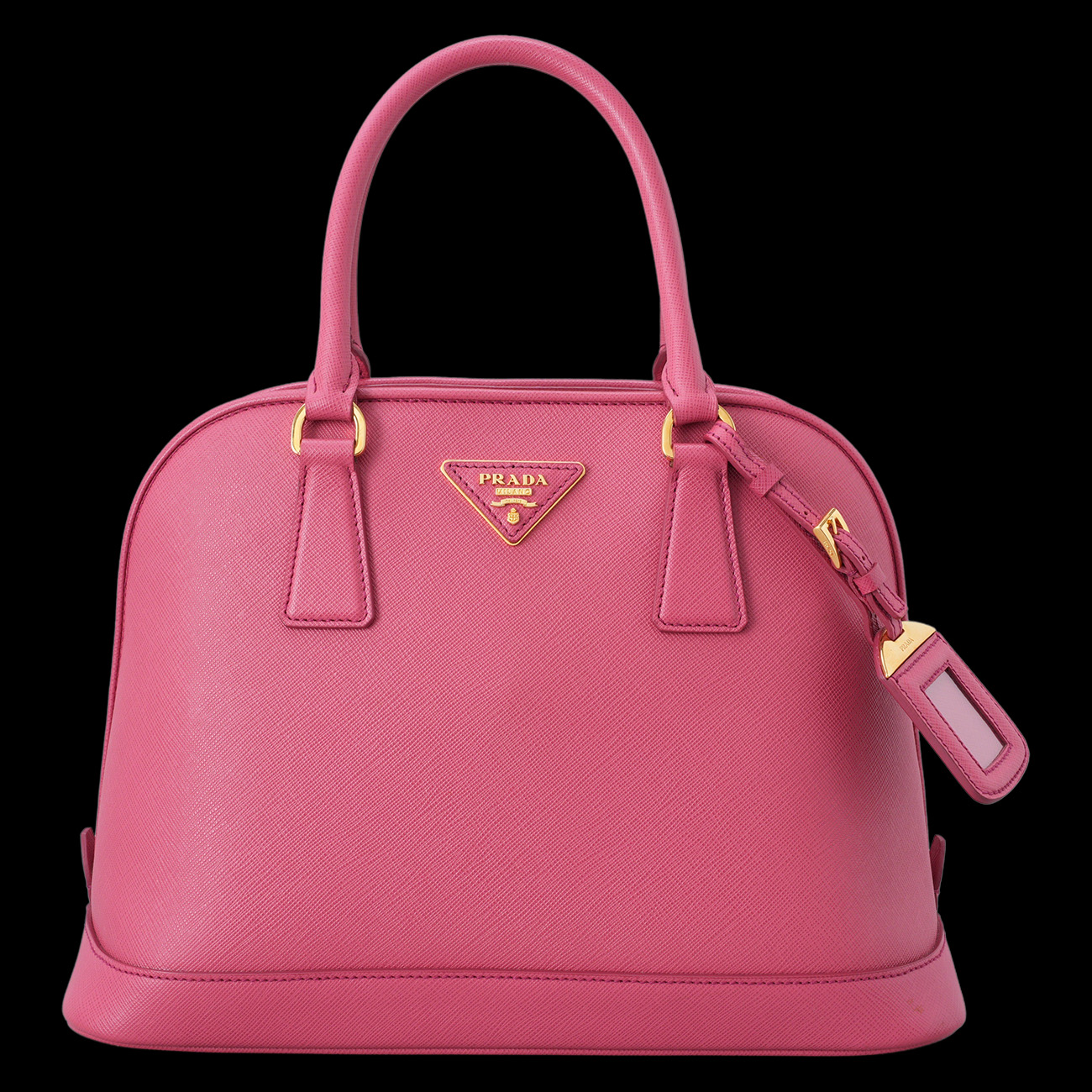 PRADA(USED)프라다 BN2567 사피아노 돔 럭스백