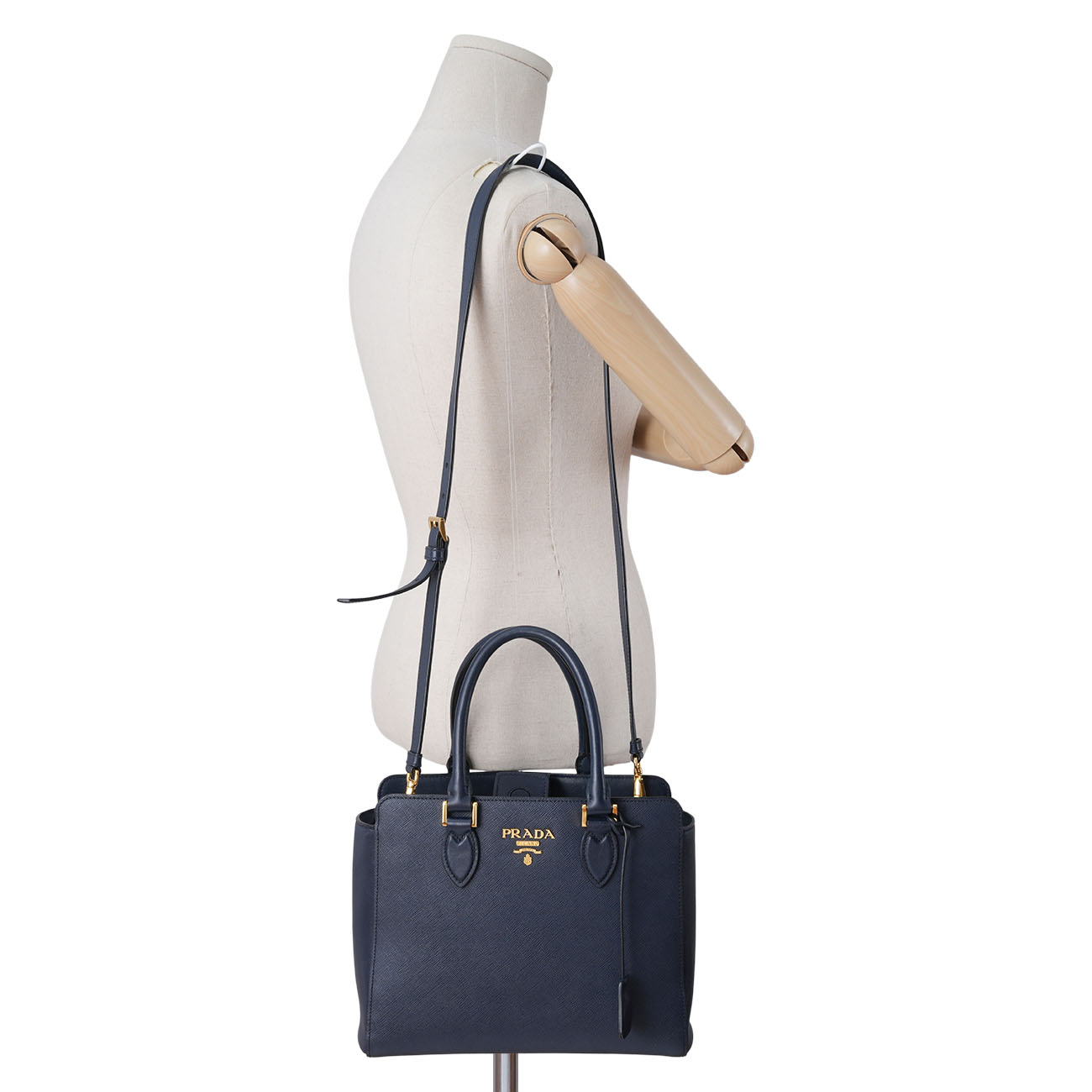 PRADA(USED)프라다 1BA113 사피아노 토트겸 숄더백