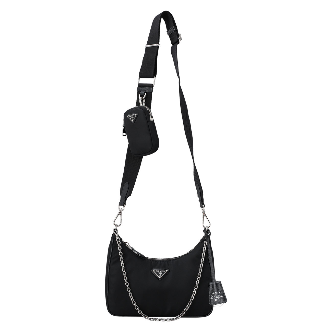 PRADA(USED)프라다 1BH204 테수토 호보백
