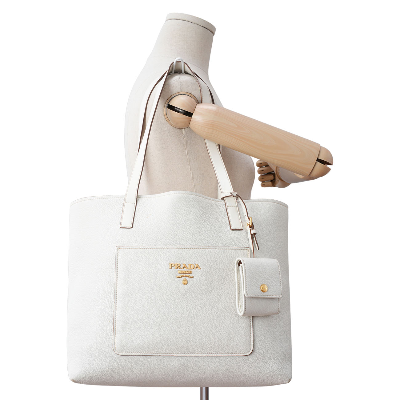 PRADA(USED)프라다 1BG048 비텔로 다이노 쇼퍼백