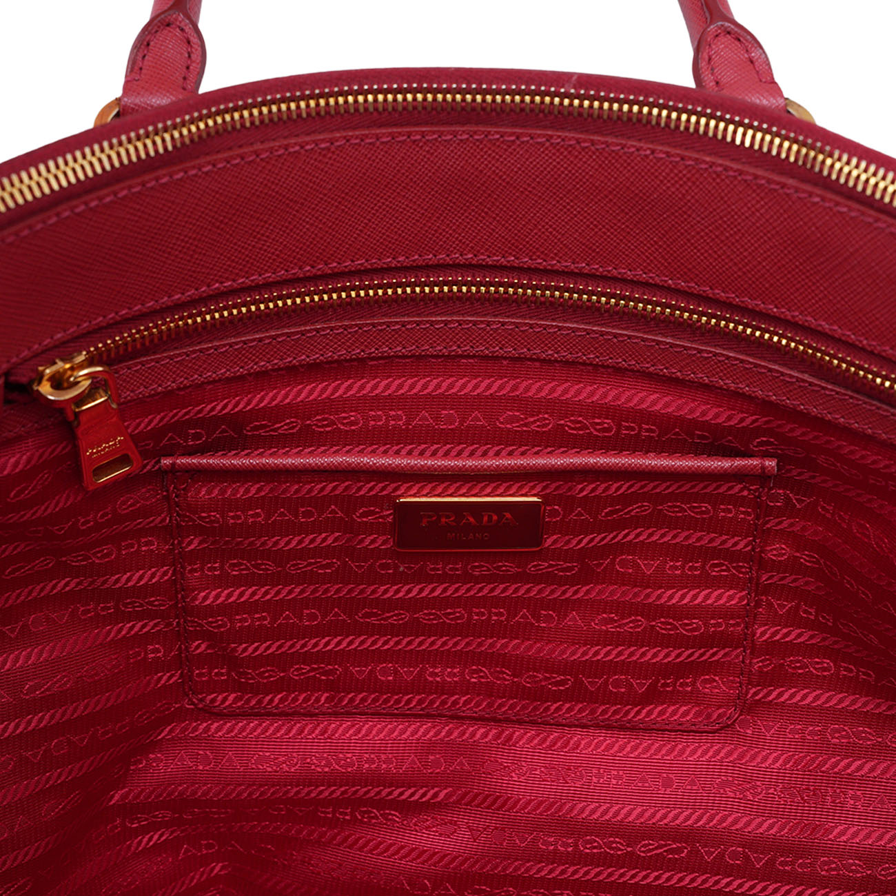 PRADA(USED)프라다 사피아노 럭스 토트백