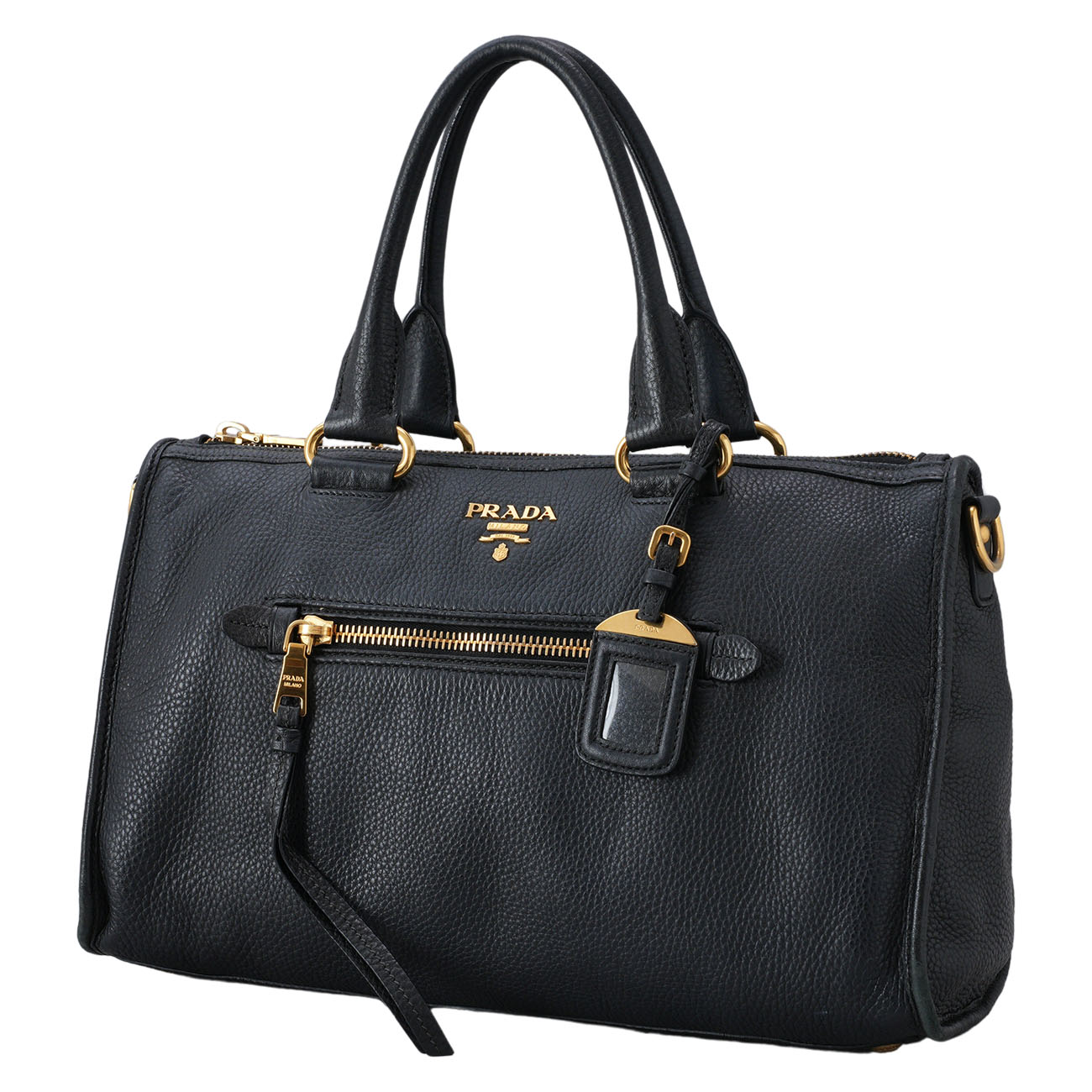 PRADA(USED)프라다 비텔로 다이노 모터백