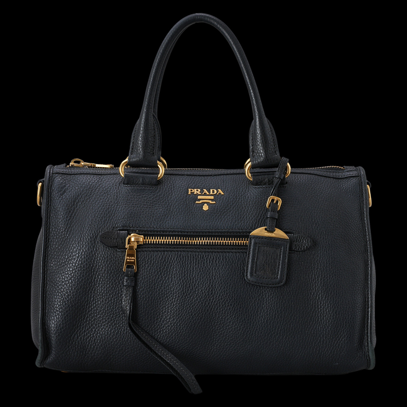 PRADA(USED)프라다 비텔로 다이노 모터백