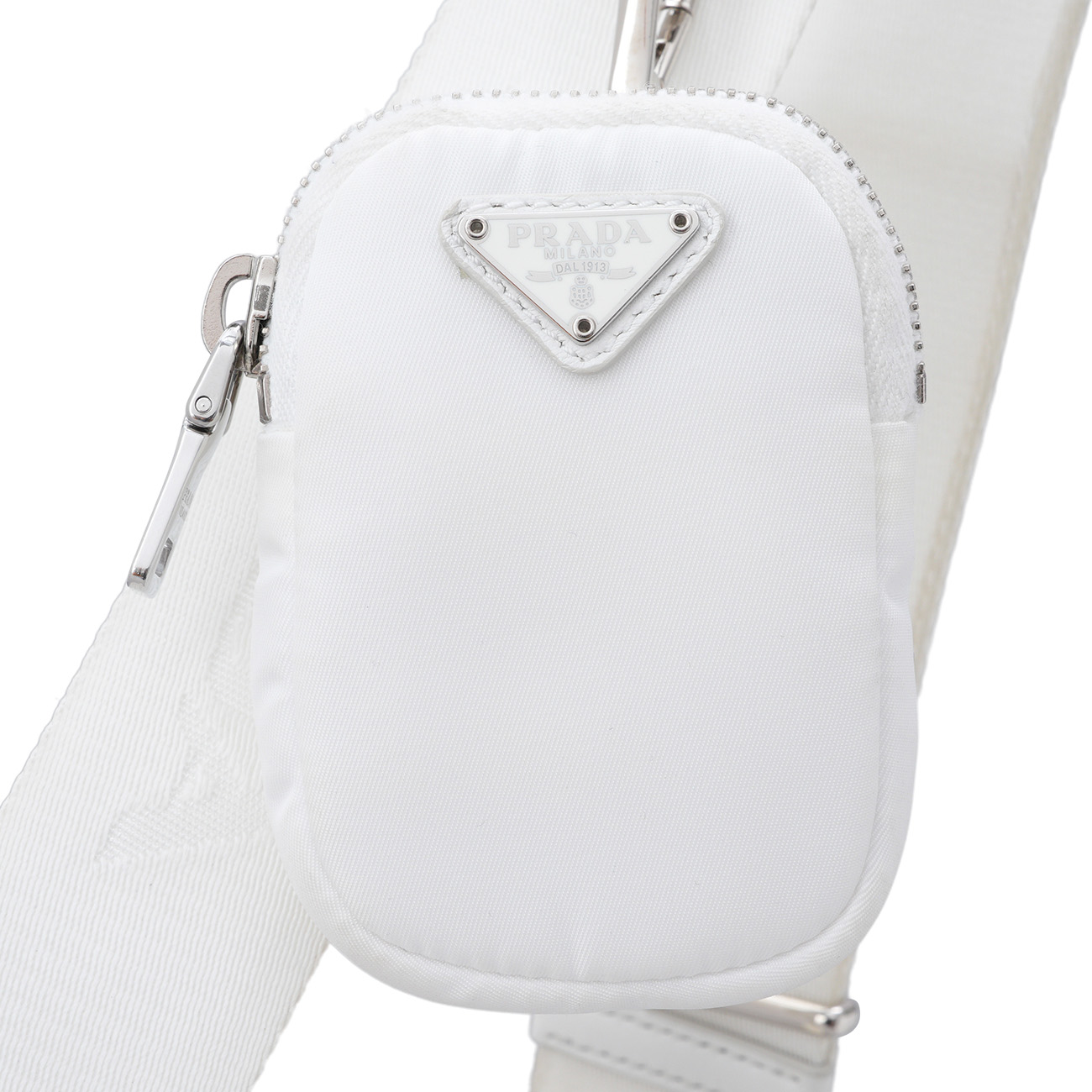 PRADA(USED)프라다 1BC151 리나일론 패딩 호보 백