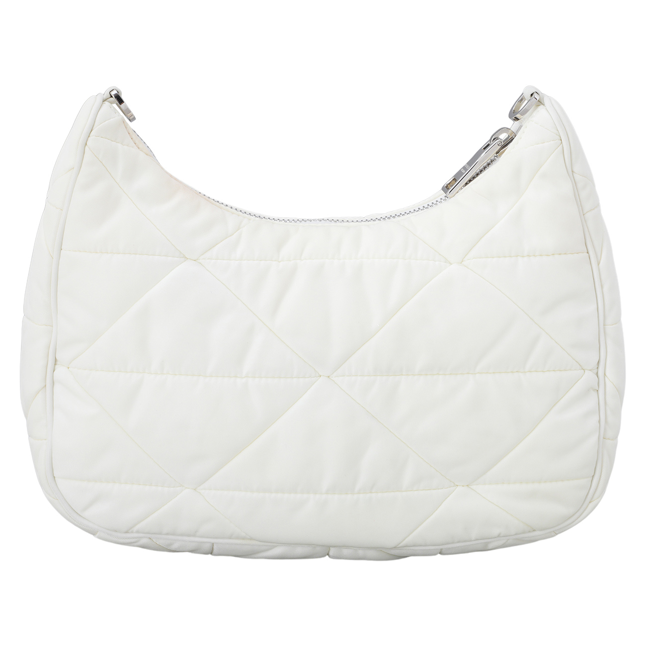 PRADA(USED)프라다 1BC151 리나일론 패딩 호보 백