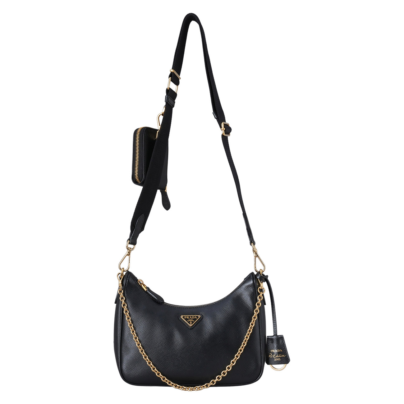 PRADA(USED)프라다 리에디션 사피아노 숄더 백