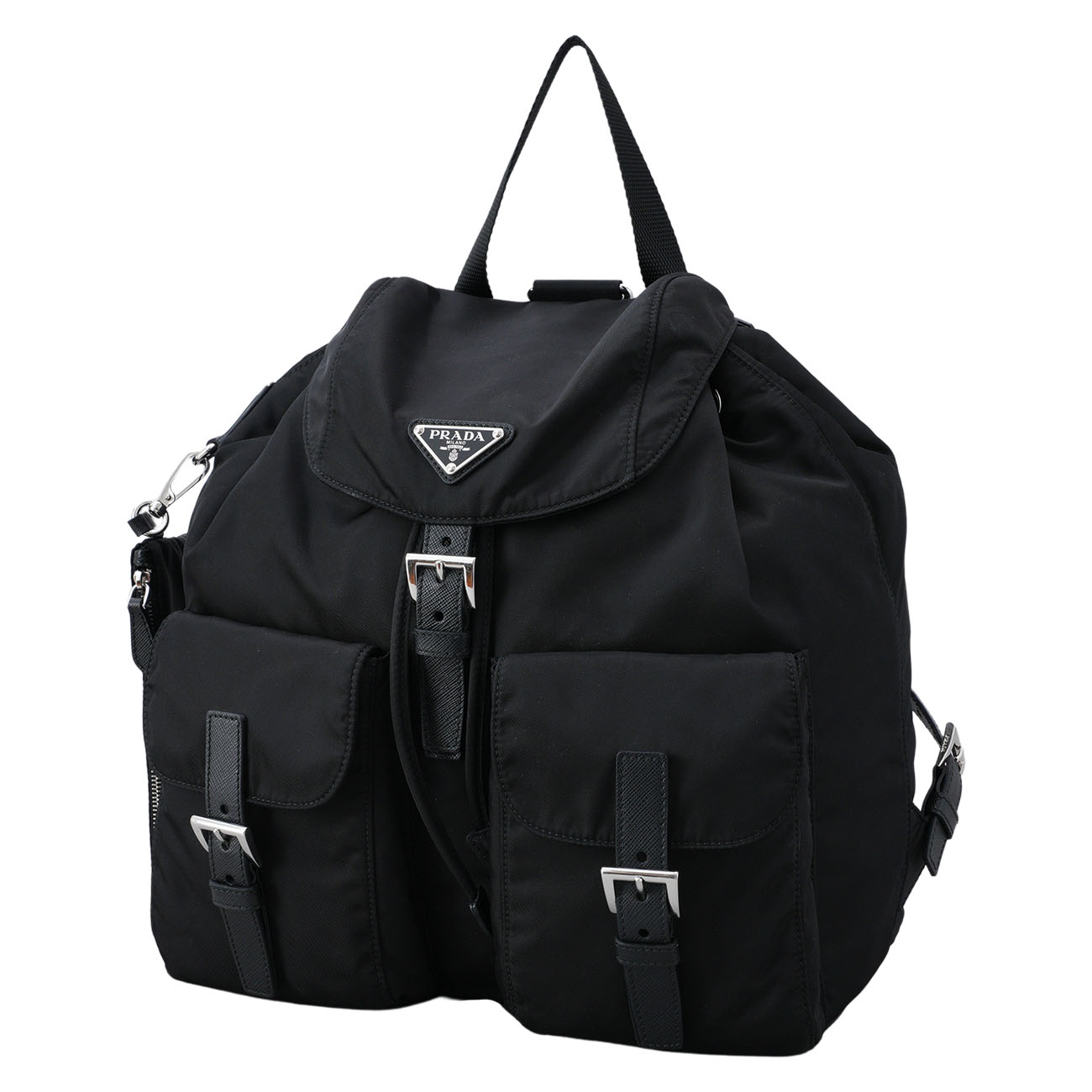 PRADA(USED)프라다 1BZ811 리나일론 투포켓 백팩