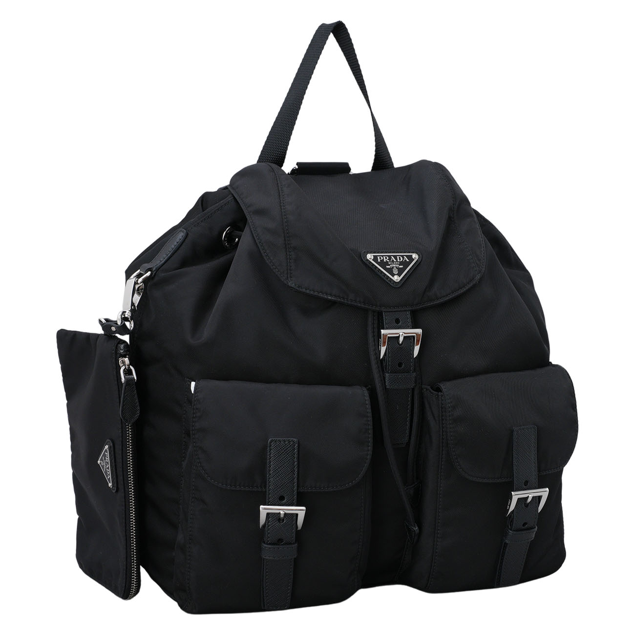 PRADA(USED)프라다 1BZ811 리나일론 투포켓 백팩