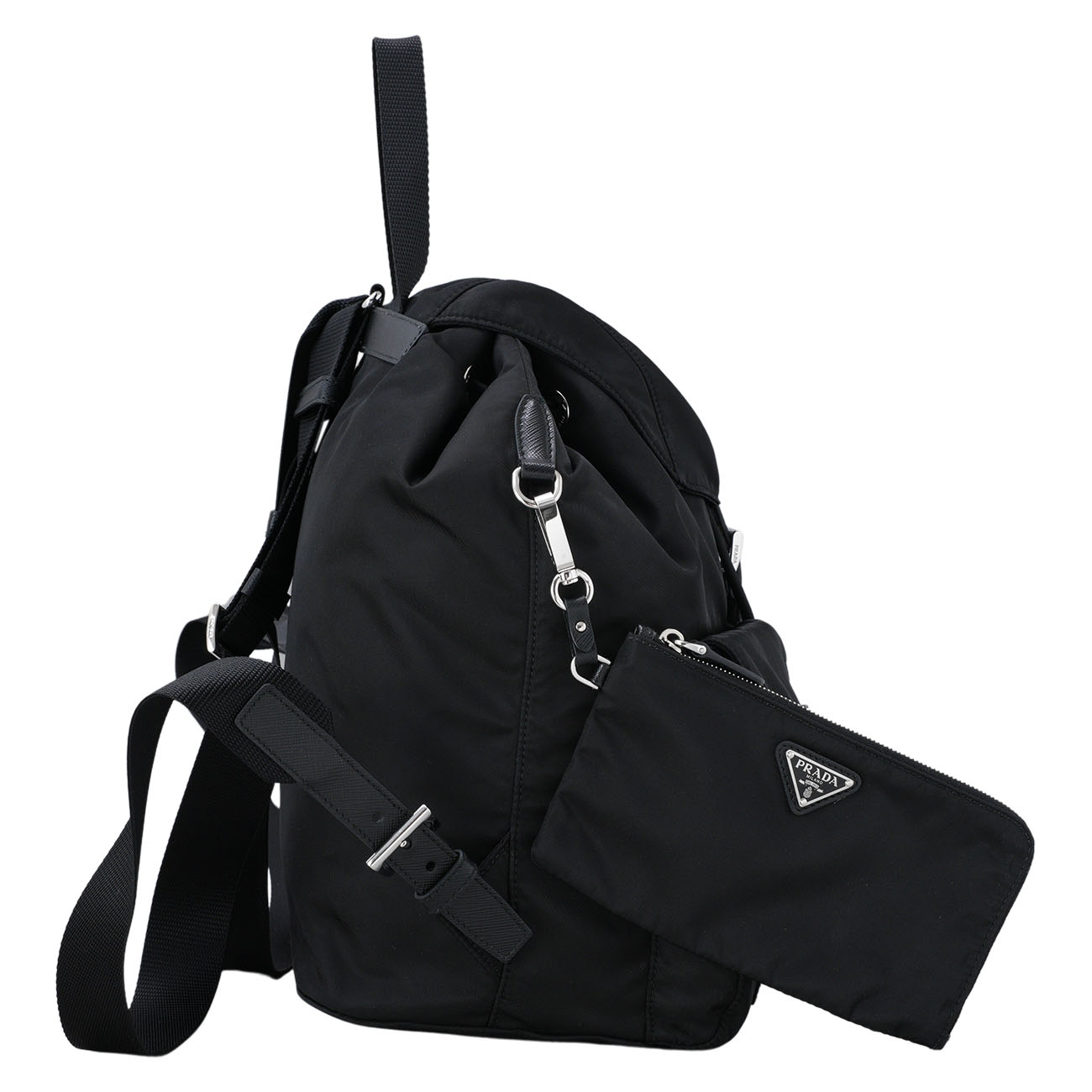 PRADA(USED)프라다 1BZ811 리나일론 투포켓 백팩