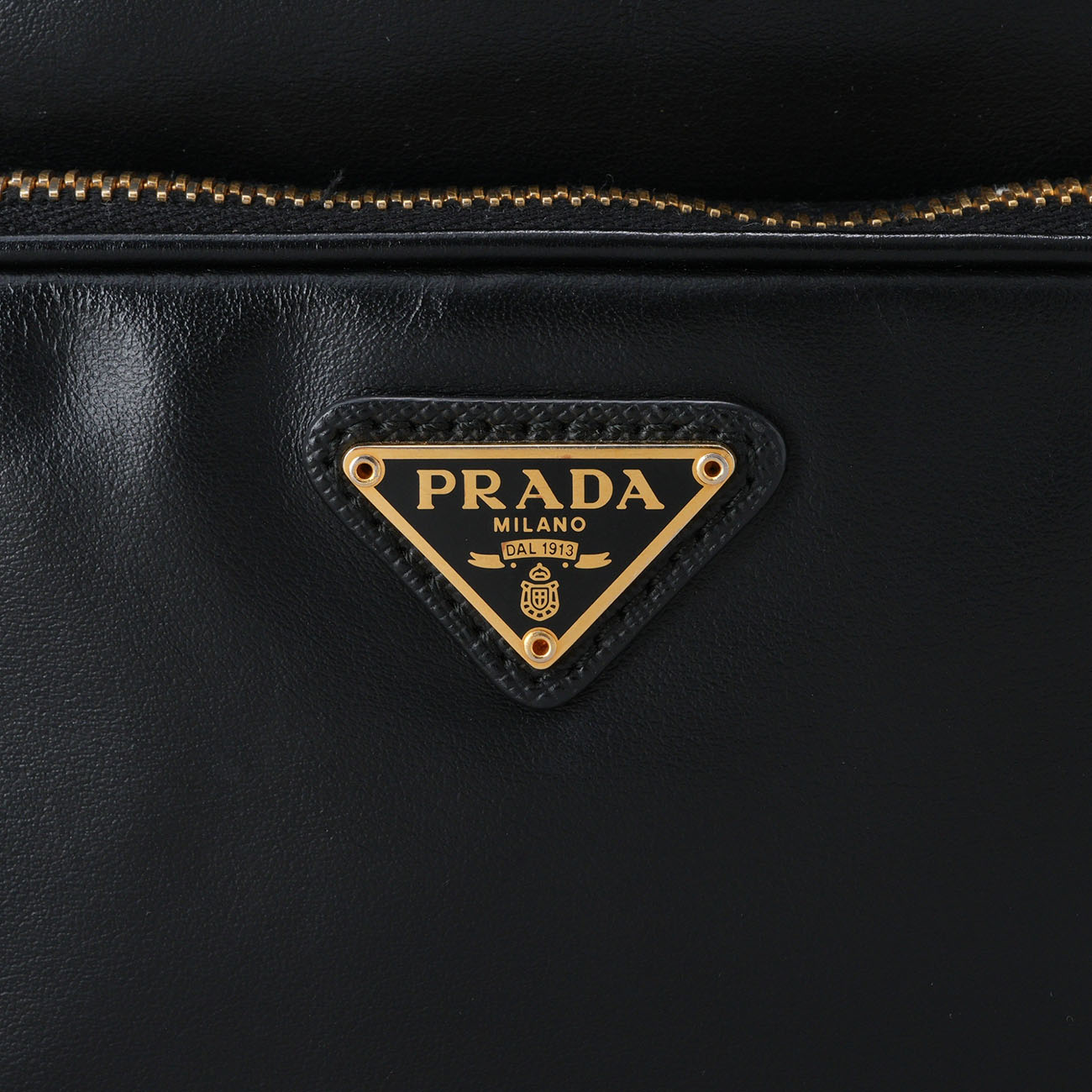 PRADA(USED)프라다 1BH038 레더 버킷백
