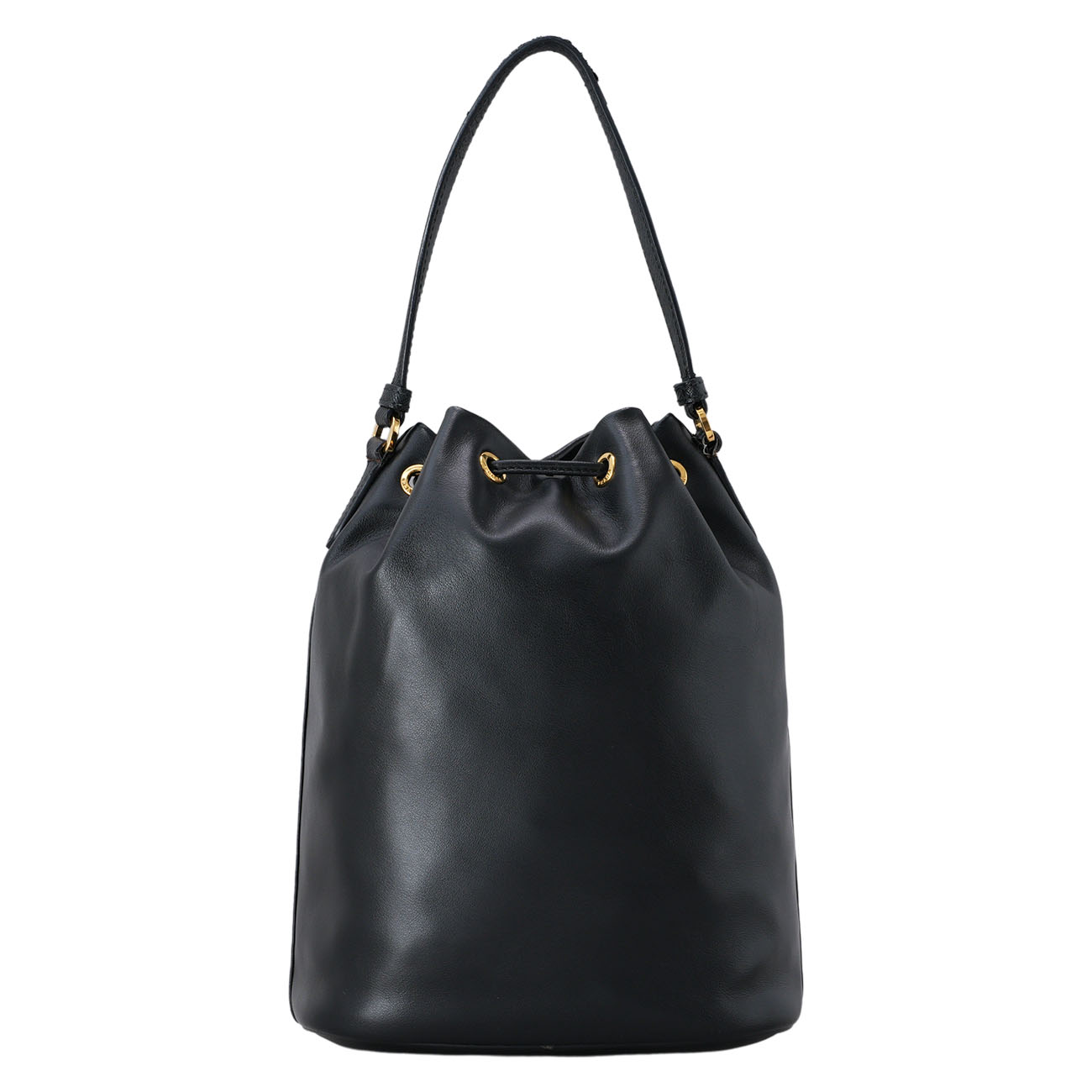 PRADA(USED)프라다 1BH038 레더 버킷백