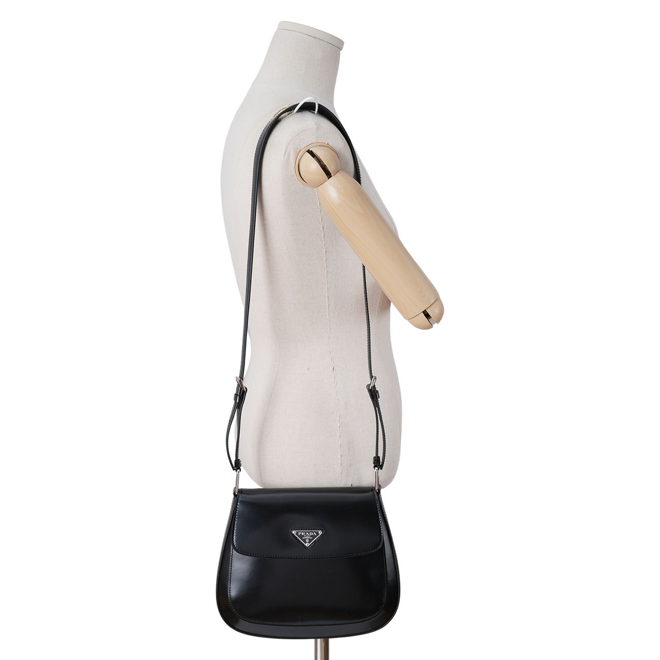 PRADA(USED)프라다 1BD303 클레오 브러시드 숄더백