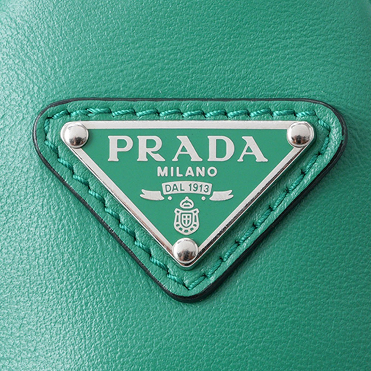 PRADA(USED)프라다 1BH190 트라이앵글 레더 숄더백