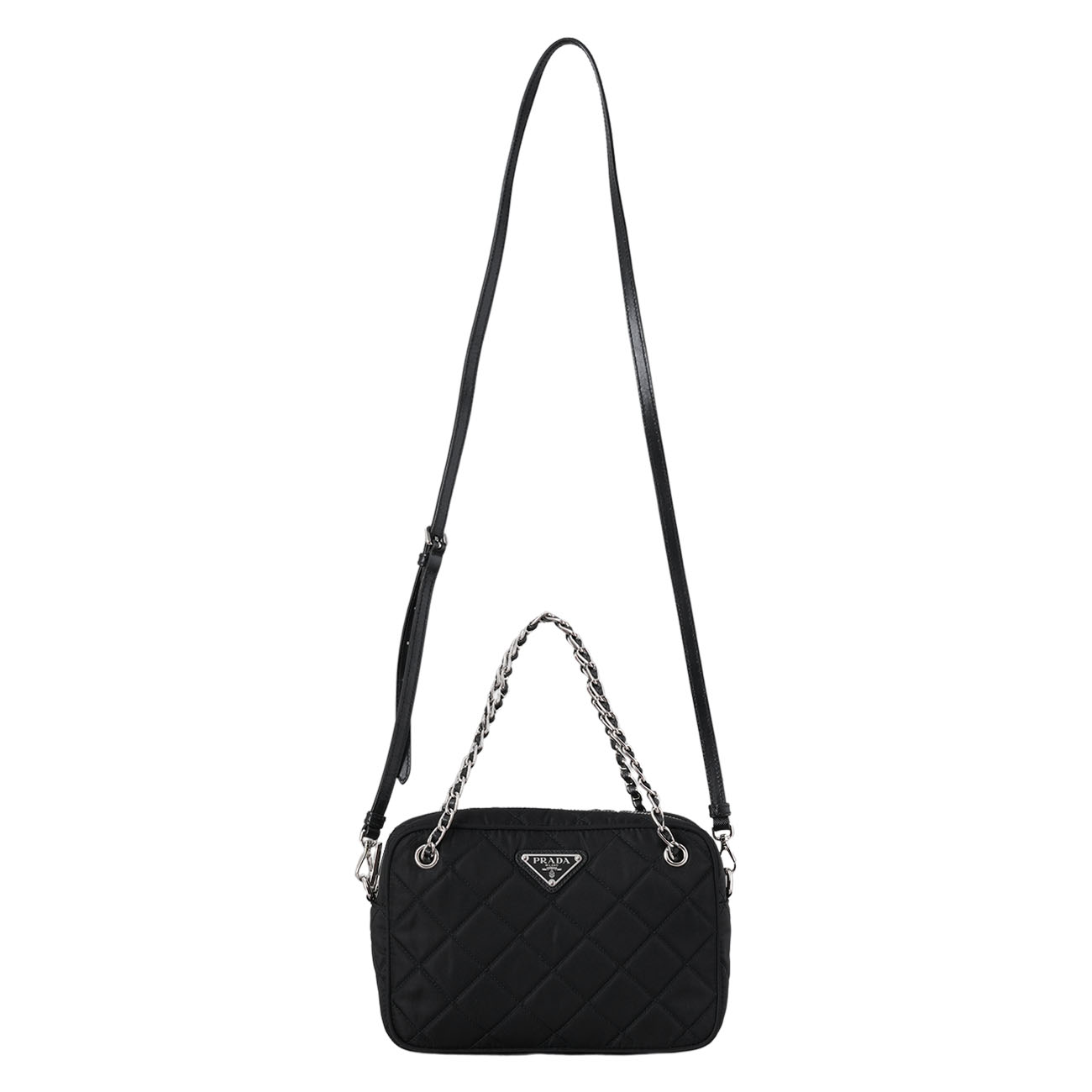 PRADA(USED)프라다 1BH910 포코노 미니 체인 크로스백