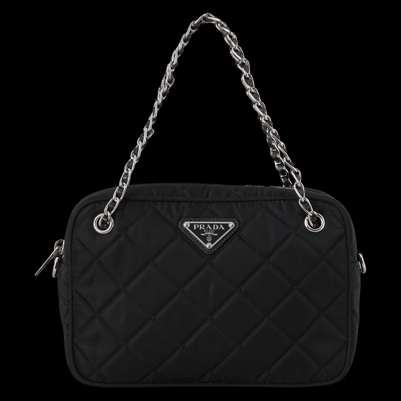 PRADA(USED)프라다 1BH910 포코노 미니 체인 크로스백
