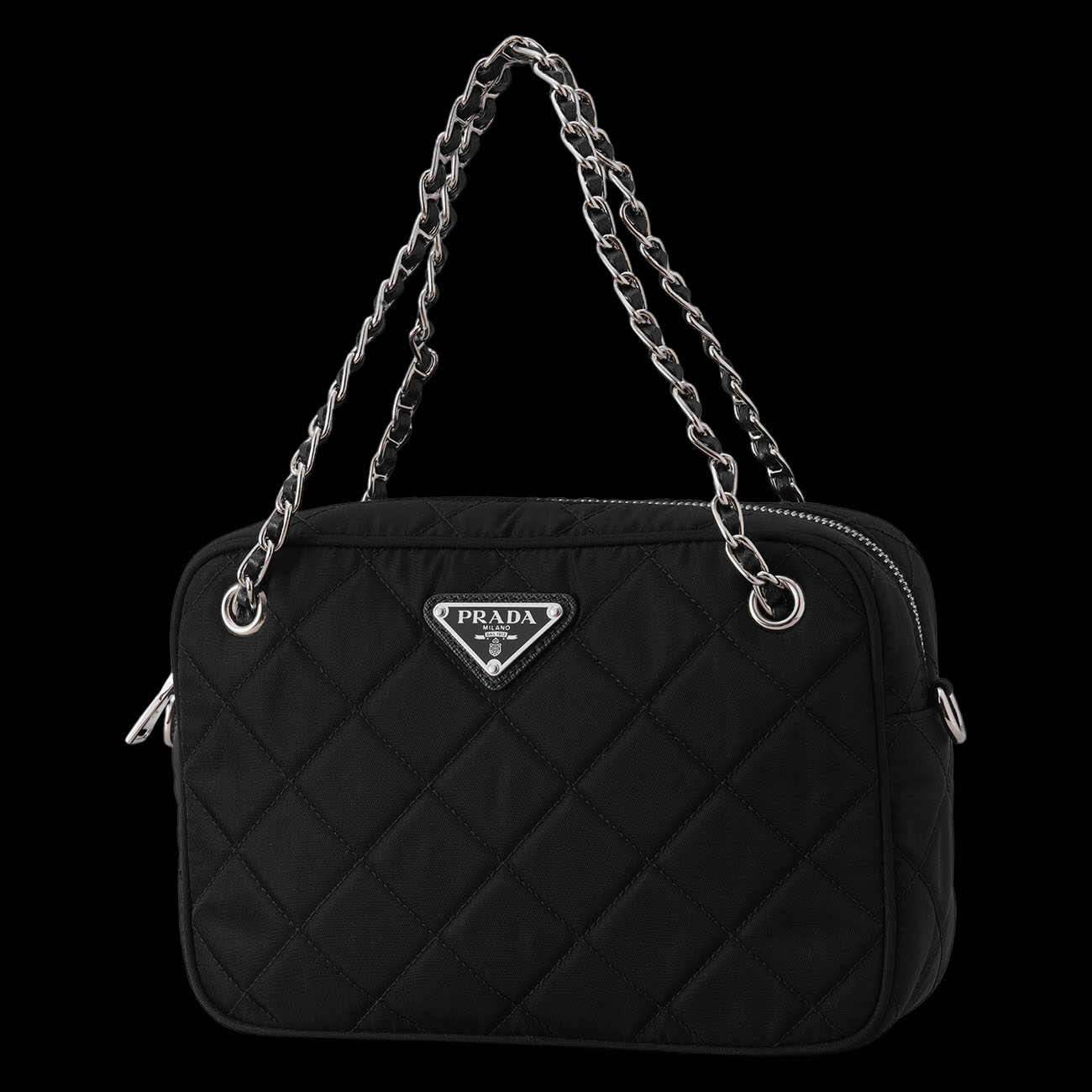 PRADA(USED)프라다 1BH910 포코노 미니 체인 크로스백