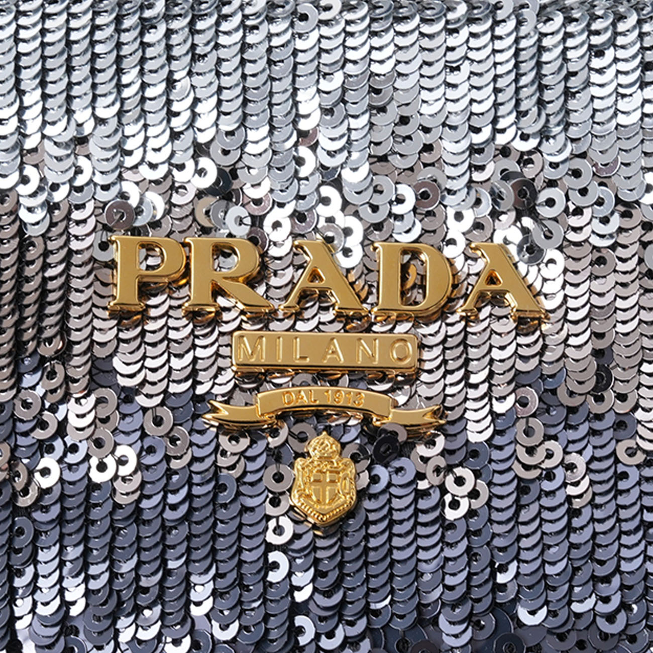 PRADA(USED)프라다 BN1751 스팽글 토트백