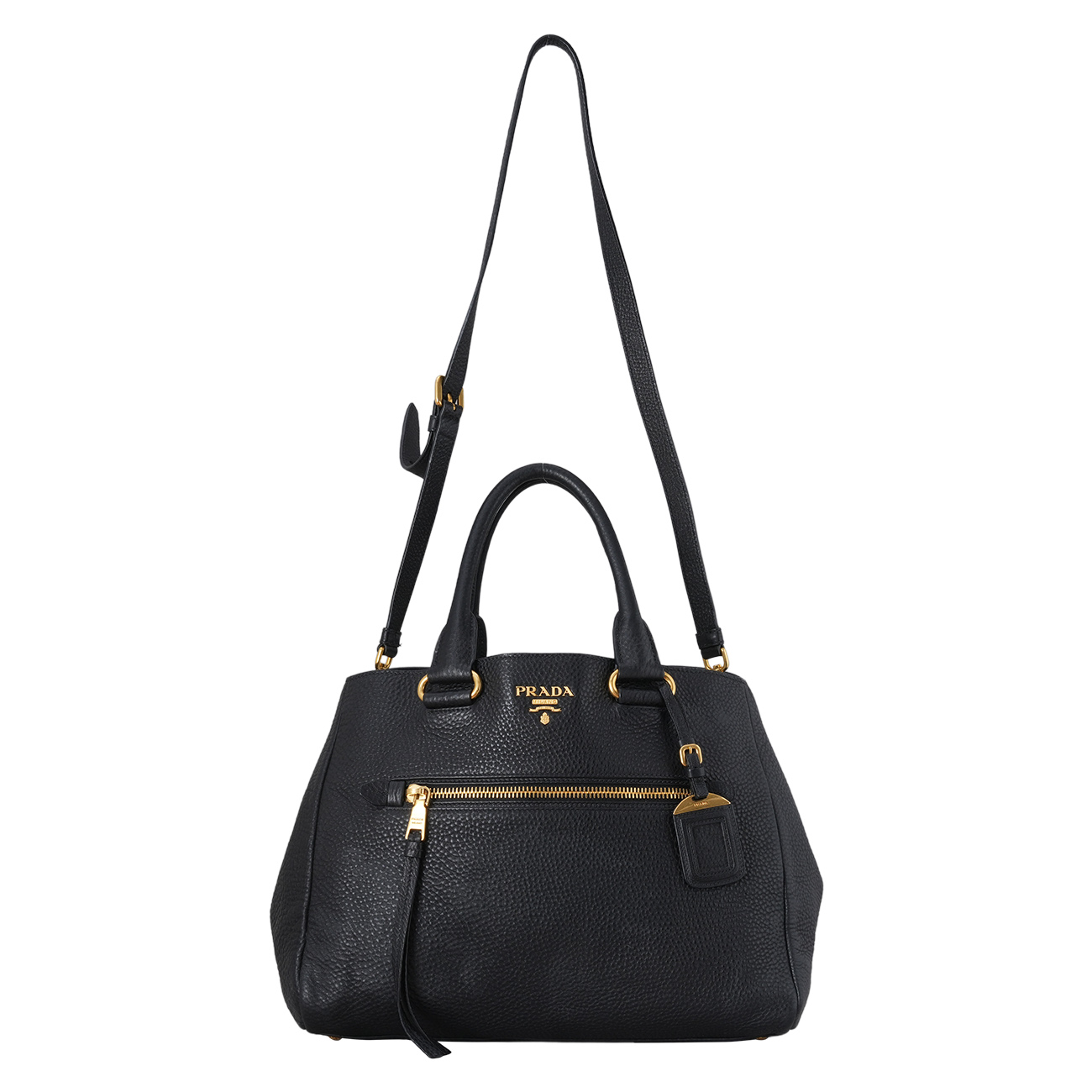 PRADA(USED)프라다 BN2793 비텔로 다이노 토트겸 숄더백