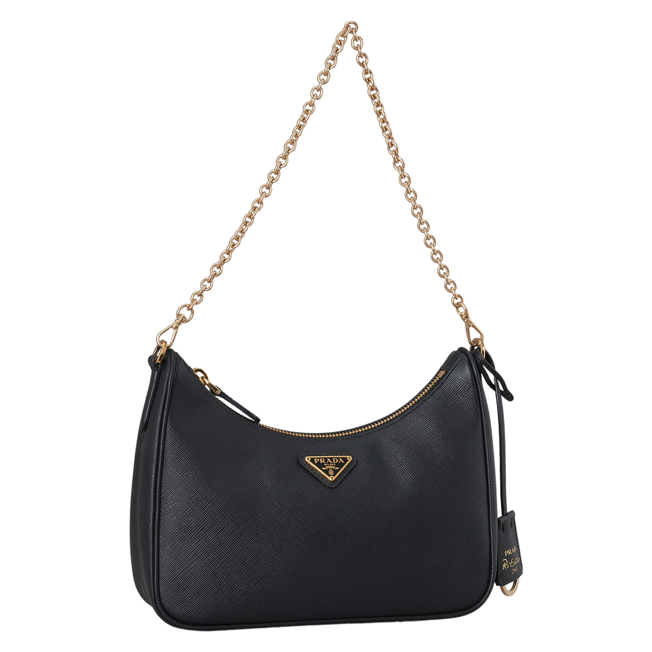 PRADA(USED)프라다 1BH204 사피아노 럭스 호보백
