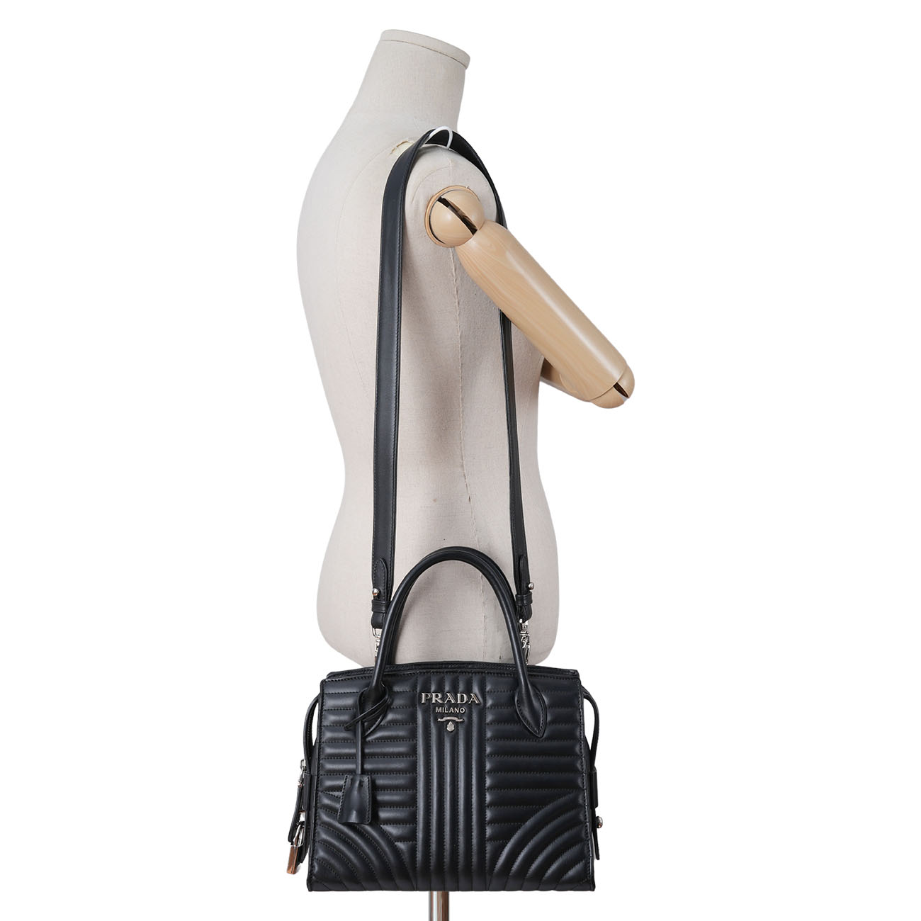 PRADA(USED)프라다 다이어그램 탑핸들 겸 숄더백