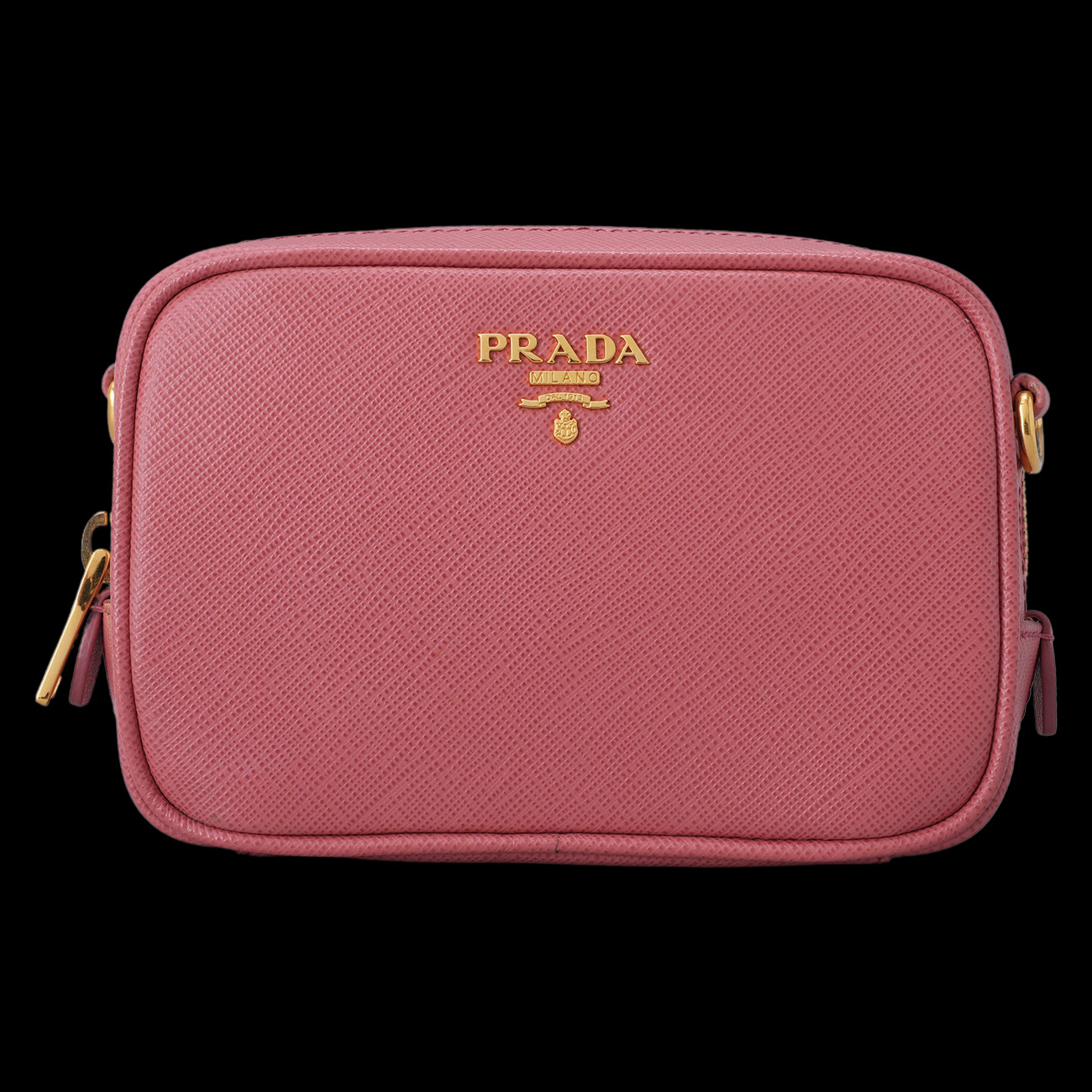 PRADA(USED)프라다 1N1674 사피아노 미니 카메라 백