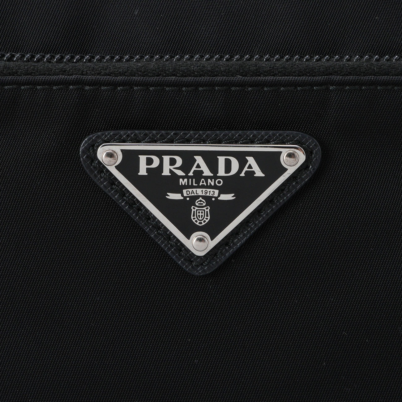 PRADA(USED)프라다 1BC167 나일론 메신저백 블랙
