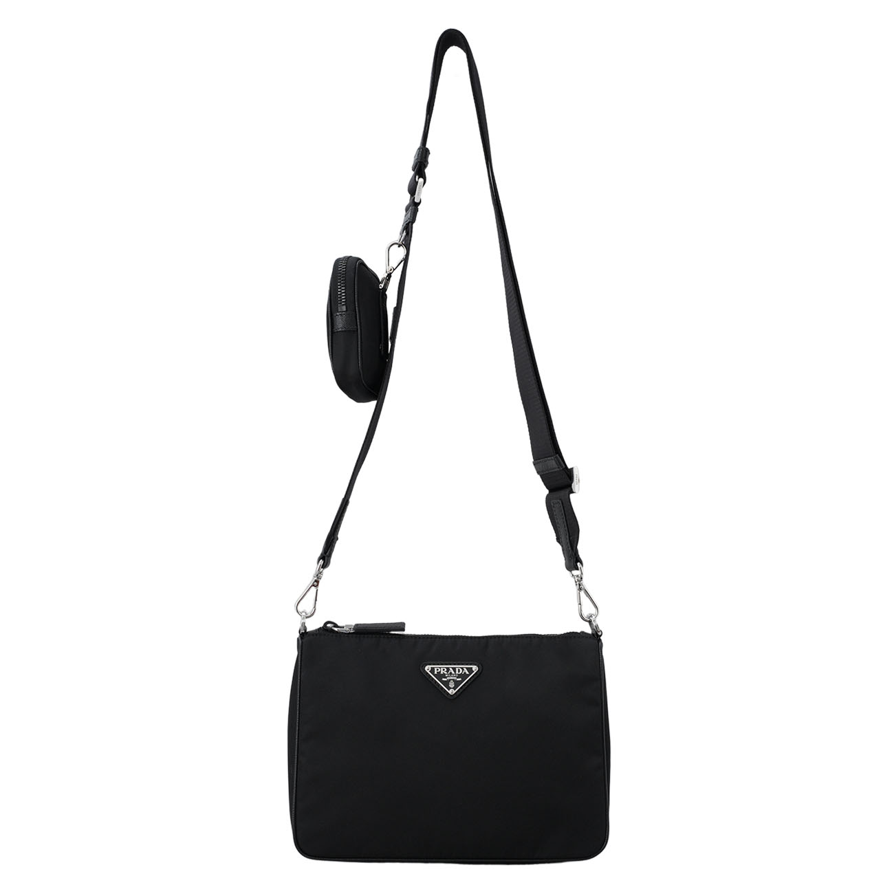 PRADA(USED)프라다 2VH113 나일론 테수토 크로스백