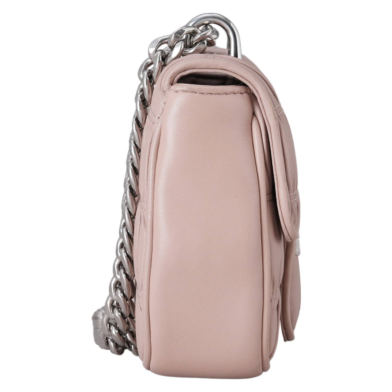 PRADA(USED)프라다 1BD140 나파 고프레 체인 숄더백