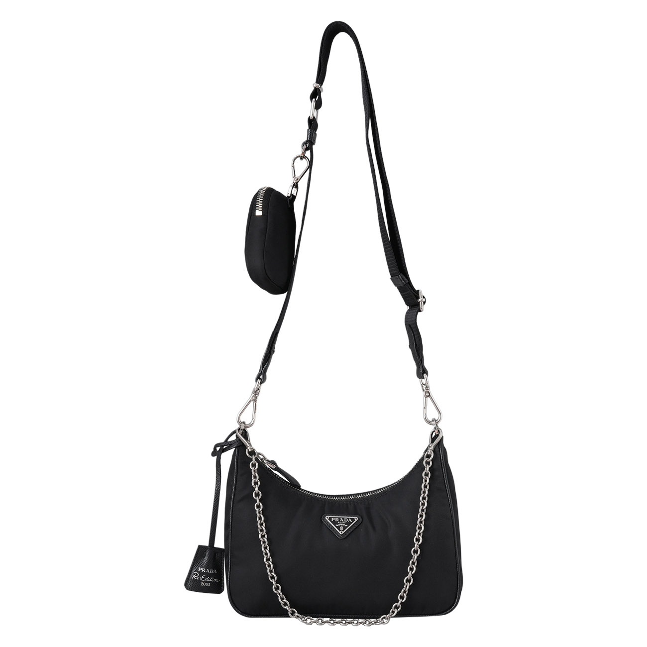 PRADA(USED)프라다 리나일론 테수토 호보백