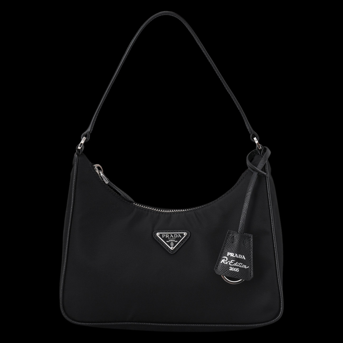 PRADA(USED)프라다 1NE204 리나일론 호보백