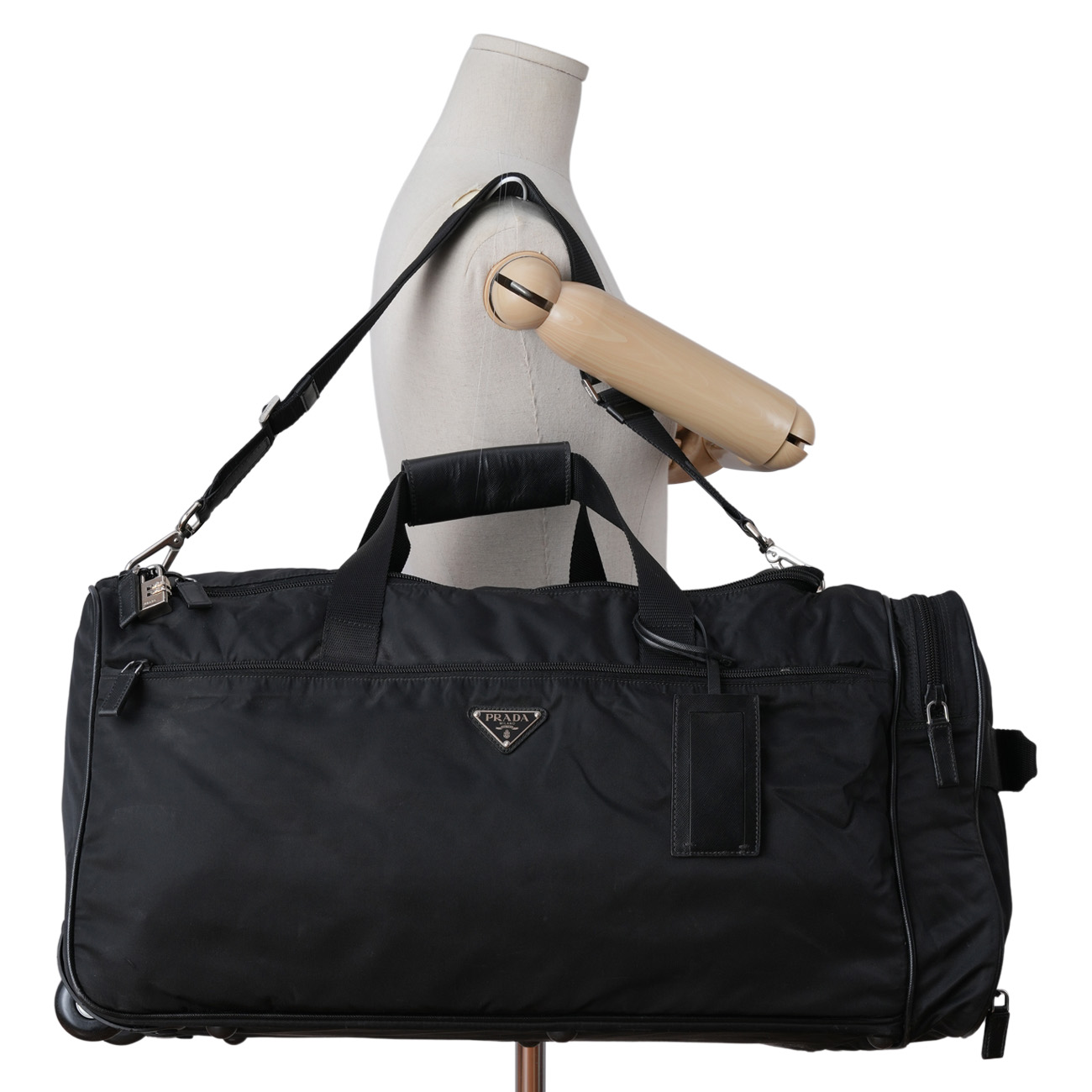 PRADA(USED)프라다 나일론 보스턴백
