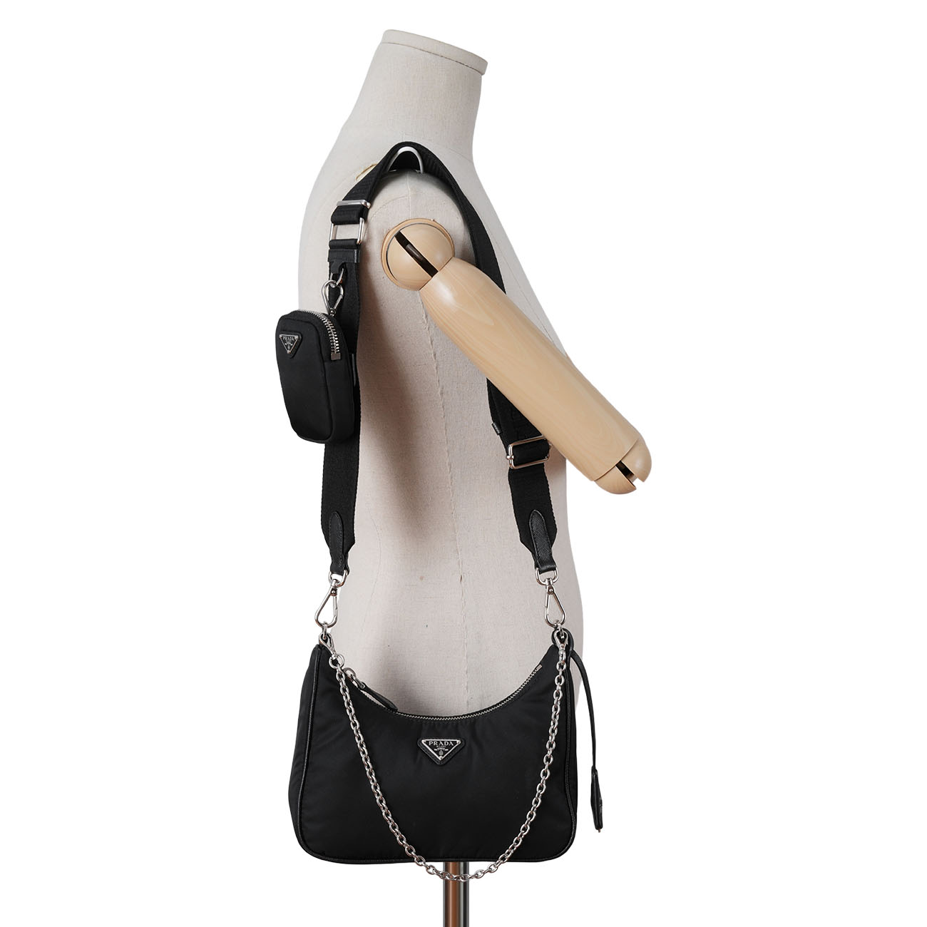 PRADA(USED)프라다 리나일론 호보백