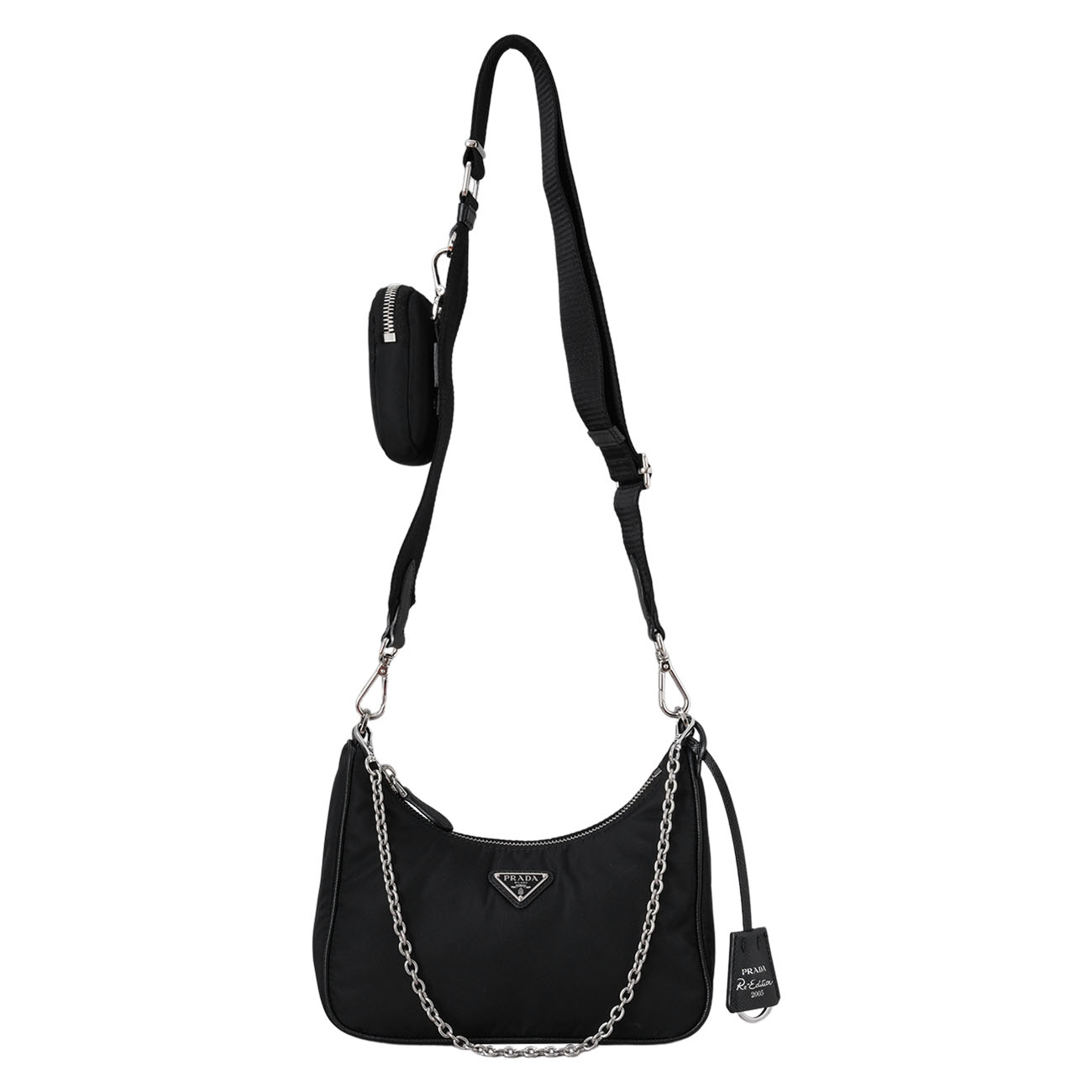 PRADA(USED)프라다 리나일론 호보백