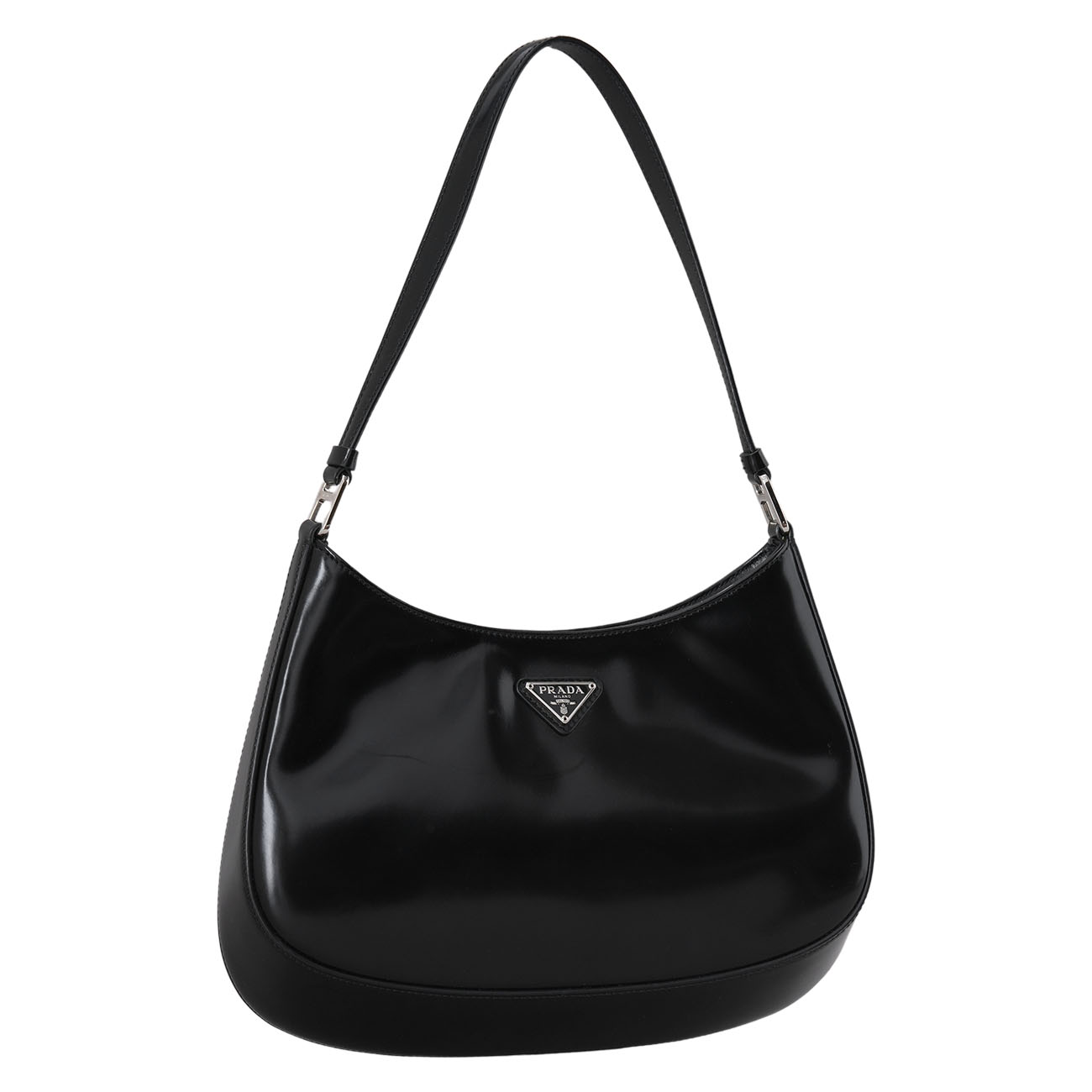PRADA(USED)프라다 1BC499 클레오 브러시드 호보백