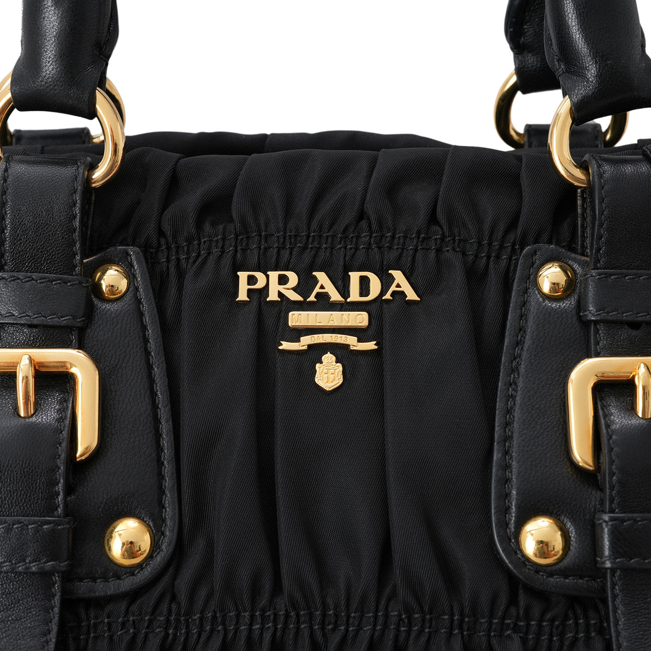 PRADA(USED)프라다 BN1336 포코노 고프레 토트겸 숄더백