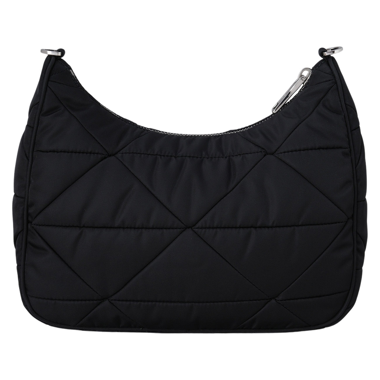 PRADA(USED)프라다 1BC151 리나일론 패딩 호보 백