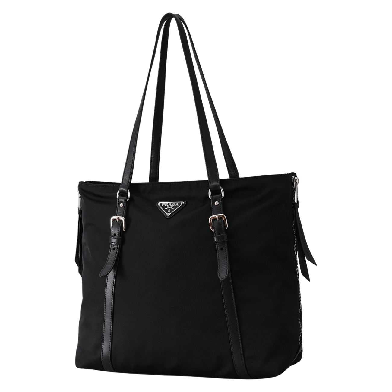 PRADA(USED)프라다 1BG228 나일론 쇼퍼백