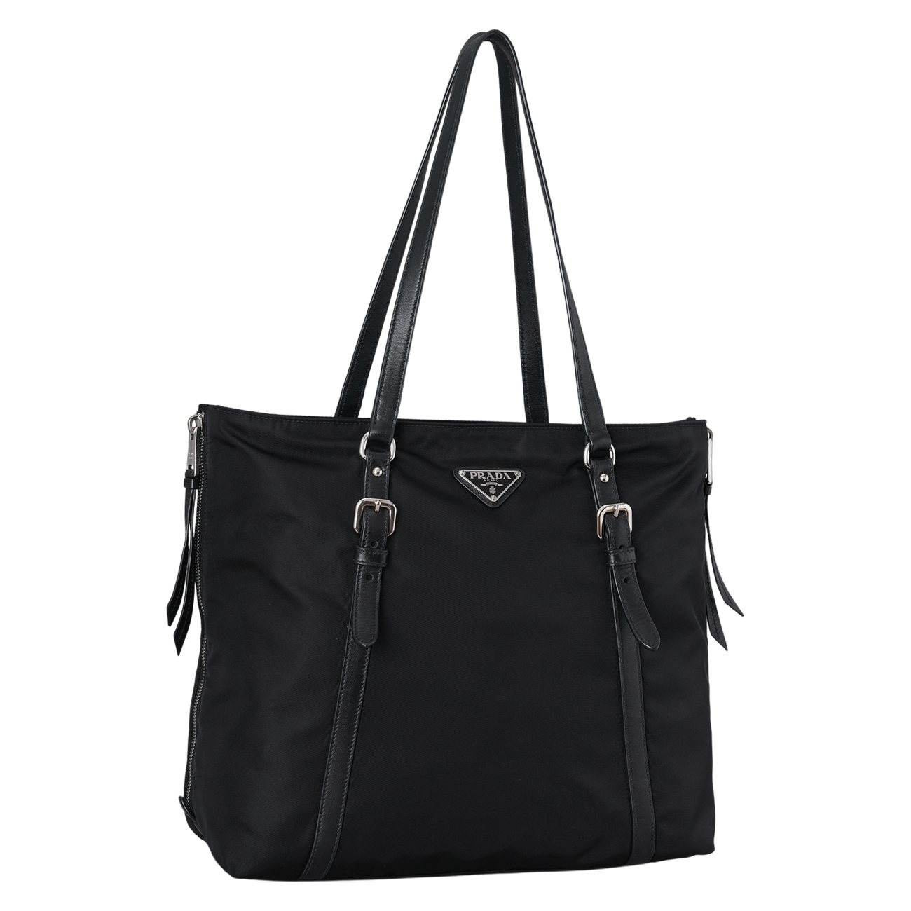 PRADA(USED)프라다 1BG228 나일론 쇼퍼백
